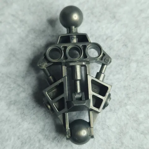 LEGO 47328 Bionicle Vahki Leg Lower Section Pearl Dark Gray x1 Vintage Genuine