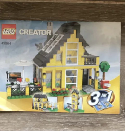 Lego 4996-1 Creator Beach House Instruction Manual