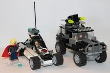 2015 Retired Lego Marvel set #76030 Avengers Hydra Showdown 100% complete!