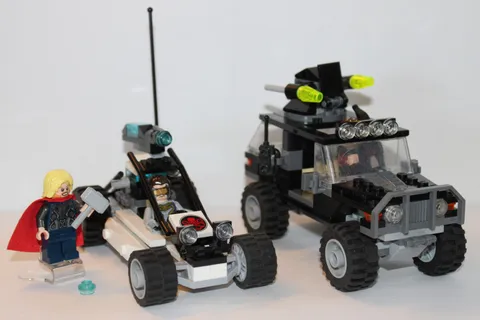 2015 Retired Lego Marvel set #76030 Avengers Hydra Showdown 100% complete!