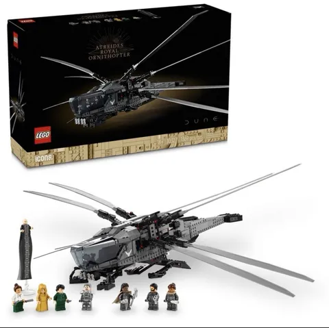 LEGO Icons Dune Atreides Royal OrnithopterBuild and Display Set 10327