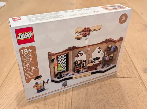 LEGO 40902 Tribute to Leonardo da Vinci NEW SEALED