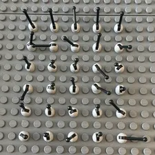 Lego Lot Light Bluish Gray Antenna 73587 (lot of 30)