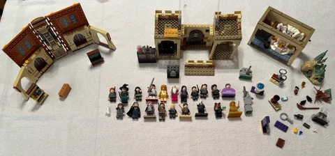 LEGO Harry Potter Hogwarts Mixed Lot 3 Sets (incomplete) 19 Figures 🔥