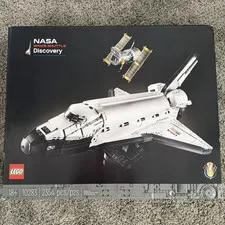 LEGO Icons NASA Space Shuttle Discovery 10283 Set 2354 pcs 18+ Box