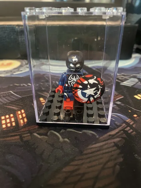 Venomized Captain America LEGO Minifigure sh1102