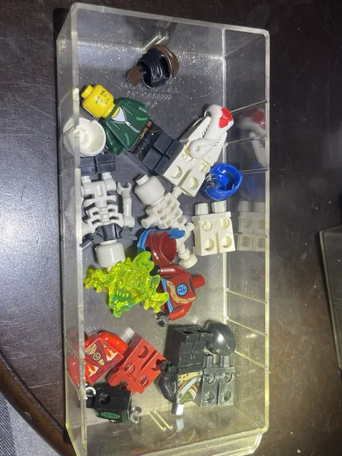 LEGO NINJAGO Parts & Accessories Lot - Heads, Torsos, Legs, incomplete 