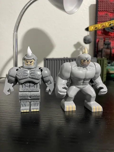 LEGO Custom Rhino Marvel Big Figs Super Heroes Marvel Super Heroes