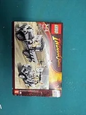 Lego Indiana Jones 7622 Race For The Stolen Treasure Box Only
