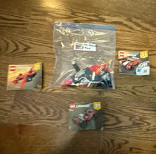 LEGO Creator 3in1 31059 Street Racer Parts Lot w/ Instructions 102pcs Bag