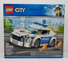 NEW in SEALED Box LEGO City Police Patrol Car Set w/ Minifigure 60239 Racing