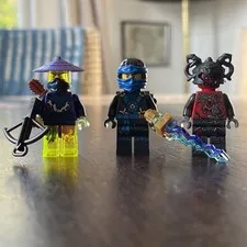 LEGO NINJAGO #70731 #70622: Minifigure Lot of 3 | Sold As Is | Free Shipping!!!