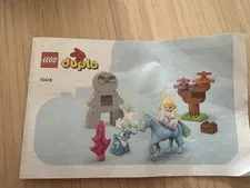 LEGO DUPLO 10418 My First Unicorn Bulk Lot Parts w/ Instructions 13pcs 1½+