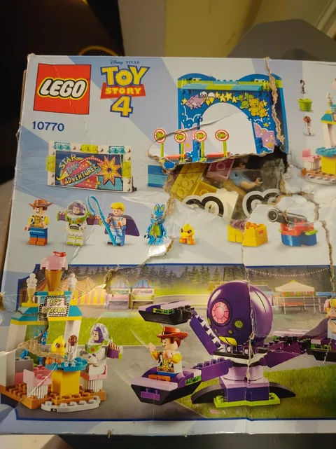 Damaged Box LEGO Toy Story Buzz & Woodys Carnival Mania 10770 New Sealed