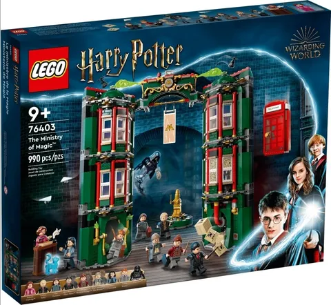 LEGO 76403 Harry Potter Ministry of Magic 9 Minifigs Sealed New Wizarding World