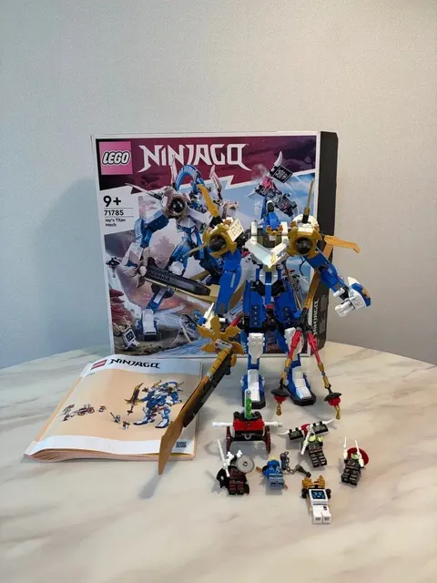 LEGO NINJAGO Jay Titan Mech 71785 -Lot -STICKER -Bone -Multi