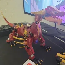 Lego ninjago heatwave transforming lava dragon
