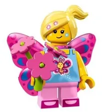 LEGO series 17 BUTTERFLY GIRL MINIFIGURE new & factory sealed 71018 fairy wings