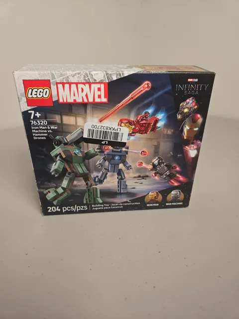 Lego Marvel 76320 Iron Man And War Machine Versus Hammer Drones