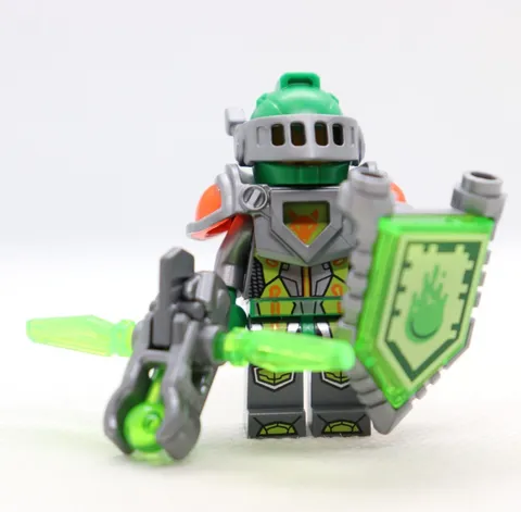 Aaron Silver Visor 70325 Shield Nexo Knights LEGO® Minifigure Mini Figure