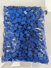 Lego Lot x1,200 New Blue Slope, Inverted 45 2 x 1   # 3665