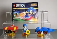 Lego Dimensions Sonic the Hedgehog Pack 71244 The Tornado Speedster & Manual