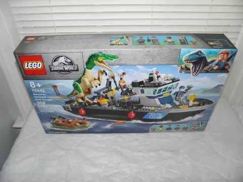 LEGO Jurassic World: Baryonyx Dinosaur Boat Escape (76942)
