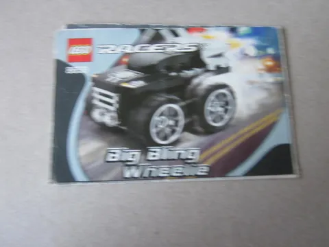 Lego Racers Building Instructions Instruction 8658 Big Bling Wheelie