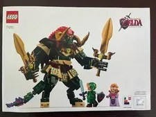 LEGO 77093 The Legend of Zelda Ocarina of Time Final Battle Instruction Manual