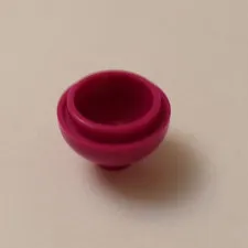 Lego x1 Magenta 2x2 Round Brick, Dome Bottom, 15395 (028-228)