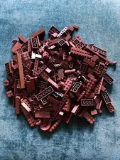 LEGO BROWN BRICKS AND SPECIAL PEICES ONE POUND