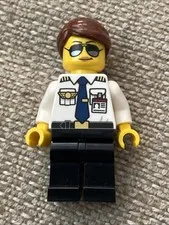 Lego City 60262 Passenger Airplane Airport Minifigure Pilot cty1189 2020