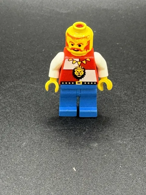 LEGO Minifigure LEGO Royal Knight King w/ Lion Crest Minifig CAS060 VINTAGE 90’s