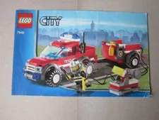 Lego City Building Instructions Instruction 7942 Building Squad with Car and Tools