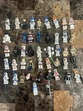Lego star wars mini figures lot read description  for random figures