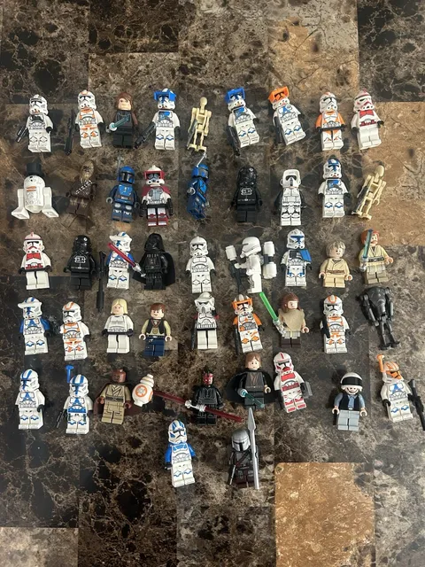 Lego star wars mini figures lot read description  for random figures