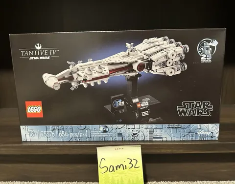 RETIRED LEGO Star Wars Tantive IV Starship Collection 75376 654pcs Age 18+ NISB