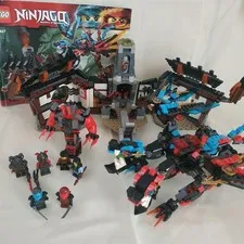 LEGO 70627 Dragon's Forge Ninjago The Hands of Time 2017 Missing without Box