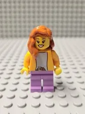 LEGO Ferris Wheel Mom, Jacket, Medium Lavender Legs, Dark Orange Hair