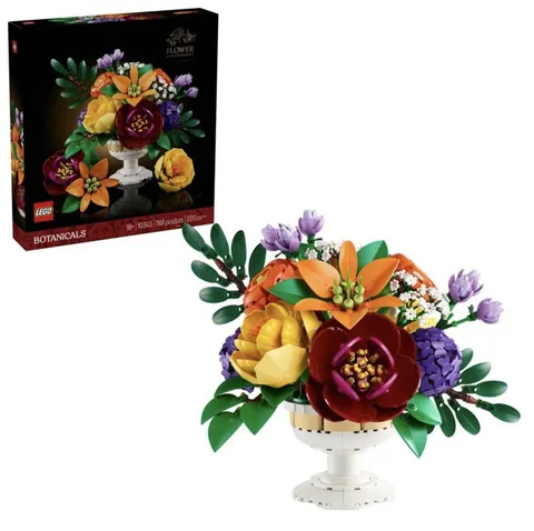Lego - 10345 Botanicals Collection Flower Arrangement - 1161 pcs - Sealed
