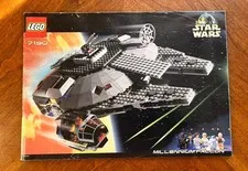 Original LEGO 7190 Millennium Falcon Instruction Manual Star Wars 2000