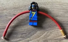 LEGO Marvel Super Heroes Ms Marvel Kamala Khan Minifigure Long Arms 76076