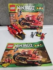 Lego Ninjago Kais Blade Cycle 9441 100% Complete W/manual