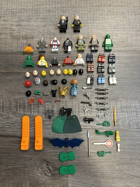 Lego Minifigure Lot Marvel City Toy Story W/ Accessories 