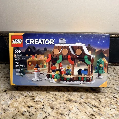 LEGO Creator: Winter Market Stall (40602), GWP, 271 pcs, NEW Sealed in Box