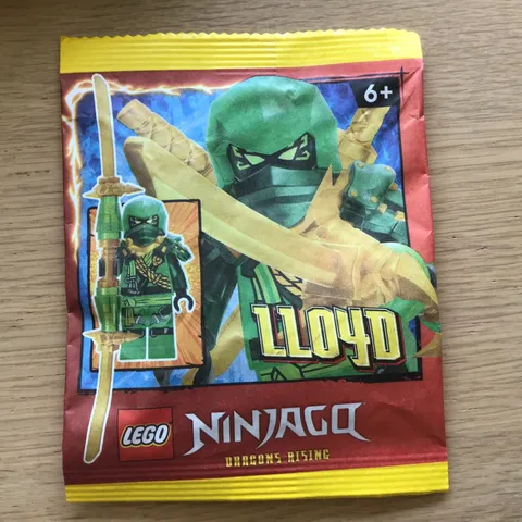 LEGO NinjaGo Lloyd Dragons Rising 892406 Set Paper Bag Set SEALED