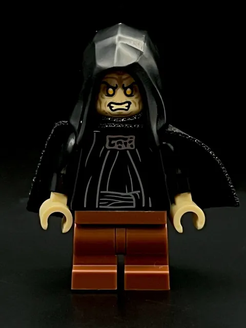 Lego Star Wars Smart Minifigure Palpatine Mis Assembly Alignment Misprint Error
