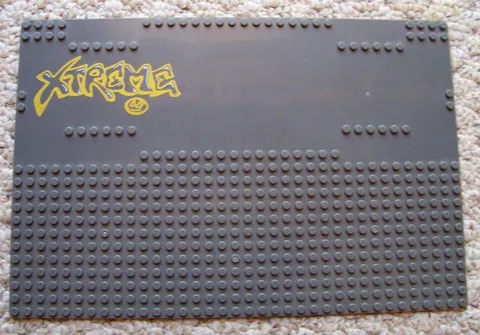 Lego Grey Flat Base Plate Xtreme City Concrete 11.25” X 7.5”