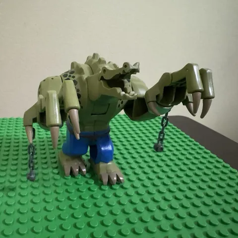 LEGO Batman Movie: DC Killer Croc Bigfig (sh0321) From set 70907. COMPLETE.
