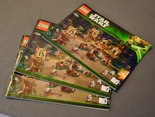 LEGO Star Wars Ewok Village 10236 Instruction Manual Book 1, 2 and 3